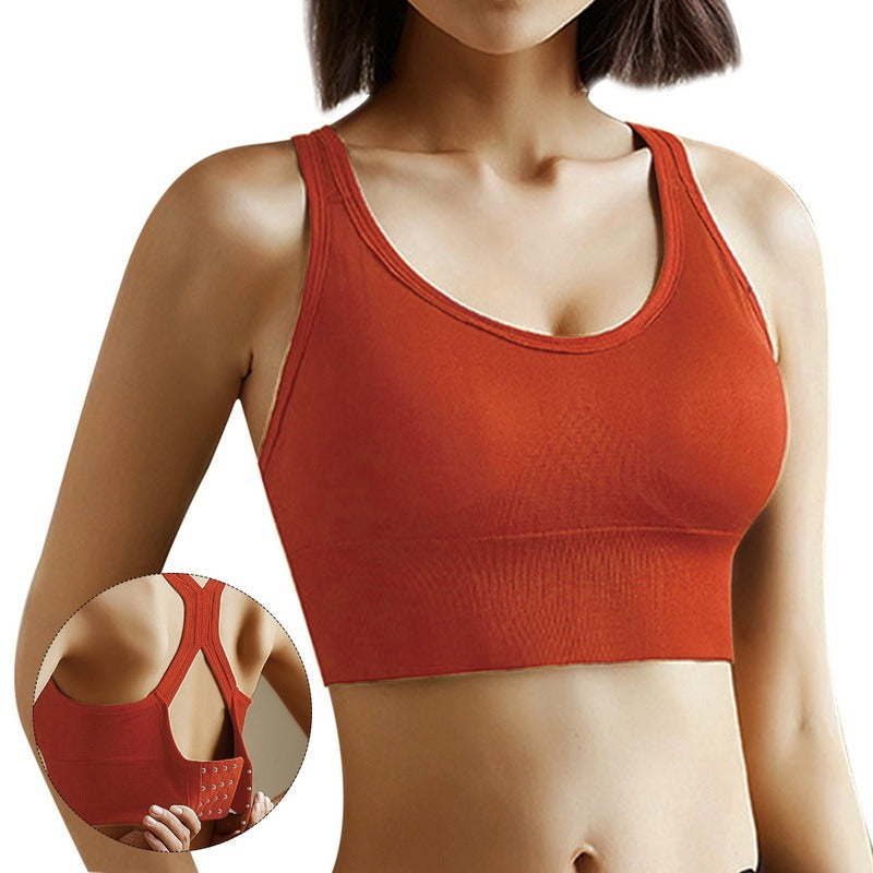 Seamless Sports Top With Pad