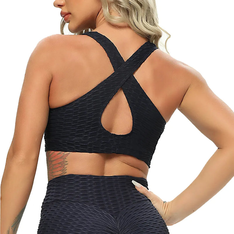 Seamless Push up Breathable Tops