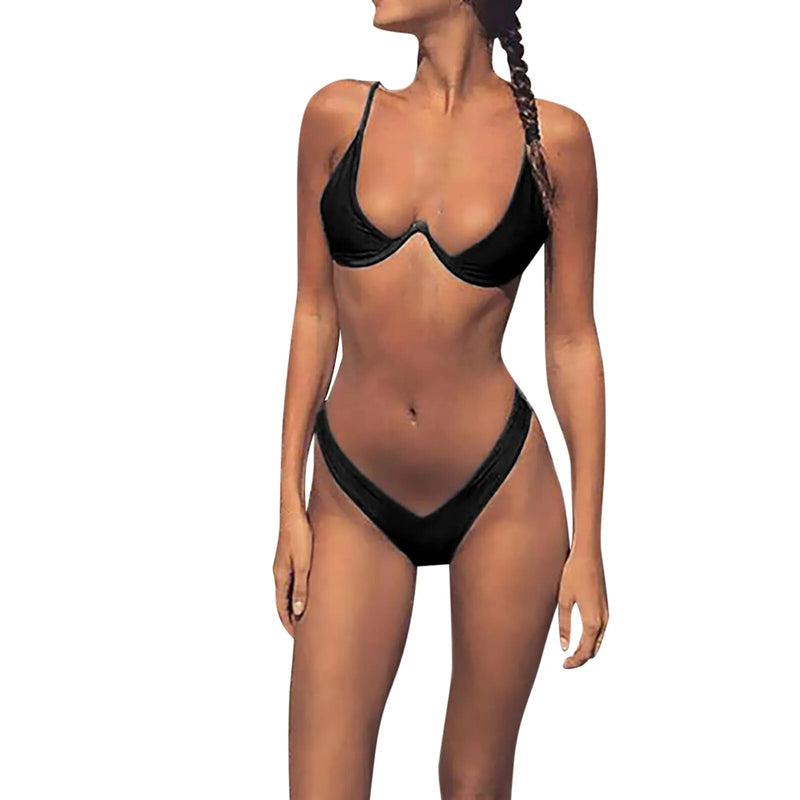 Women's High Waist Bikini Set