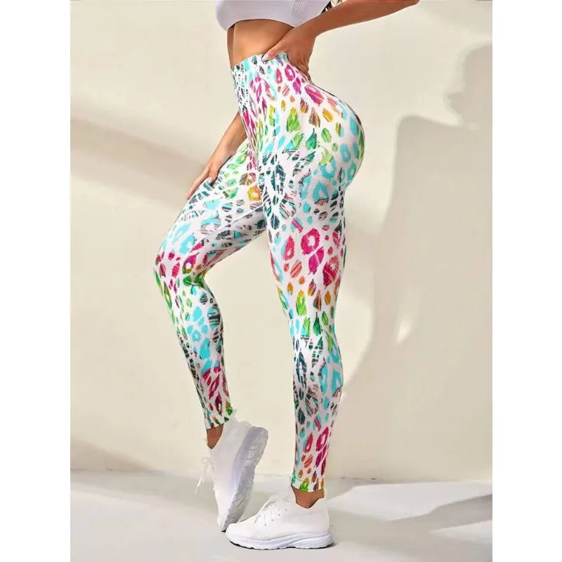 Seamless High Waist Print Leggings