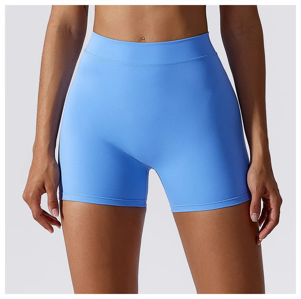 Women's Seamless High Waist Yoga Shorts