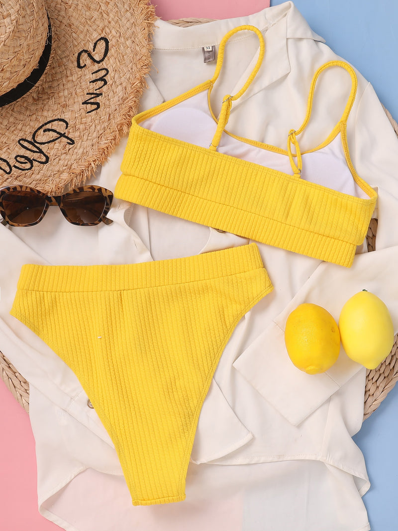 High Waist Bikini Set