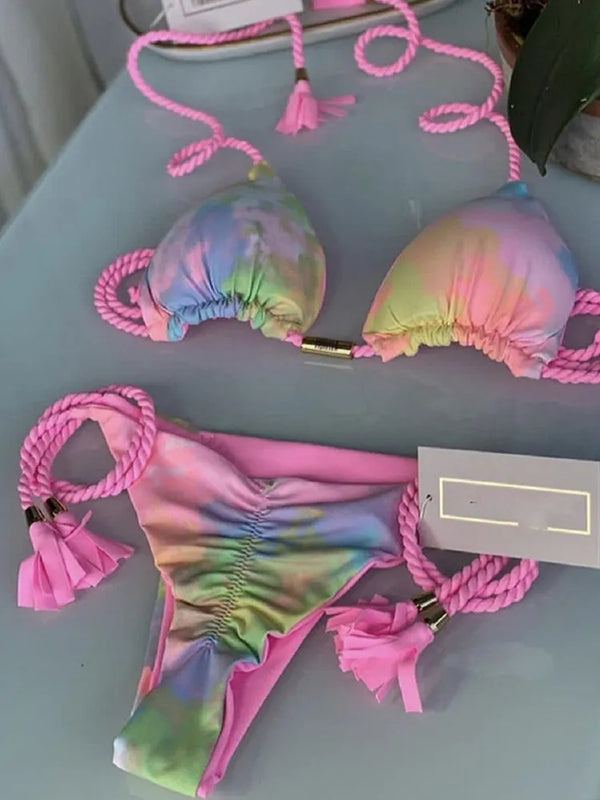 Women's Gradient Bikini Set