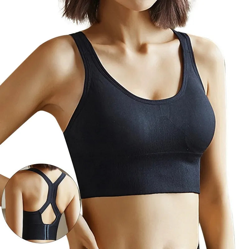 Seamless Sports Top With Pad