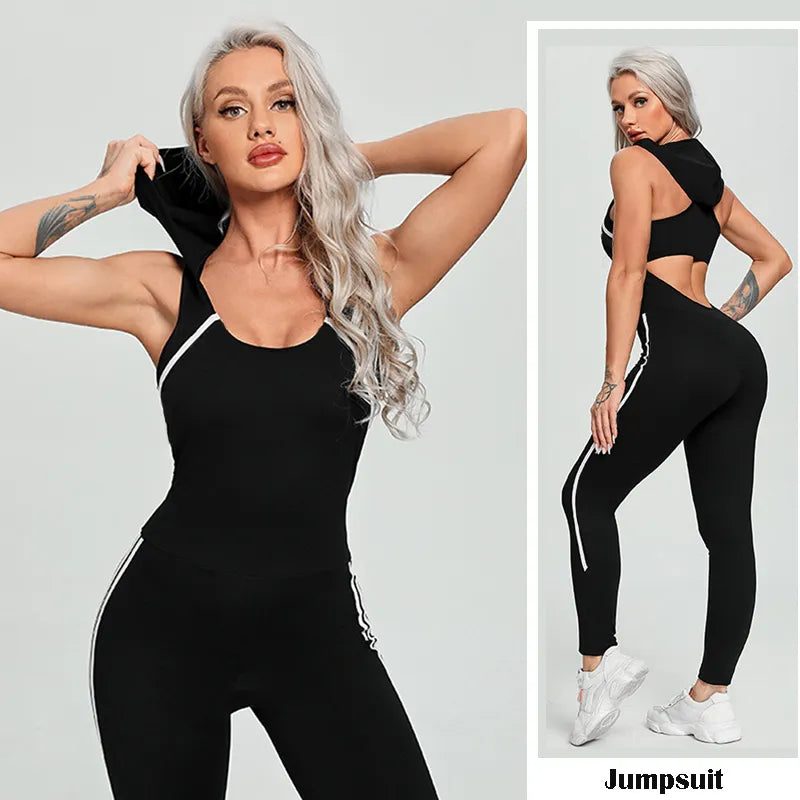 Sexy Hollow Backless Jumpsuit