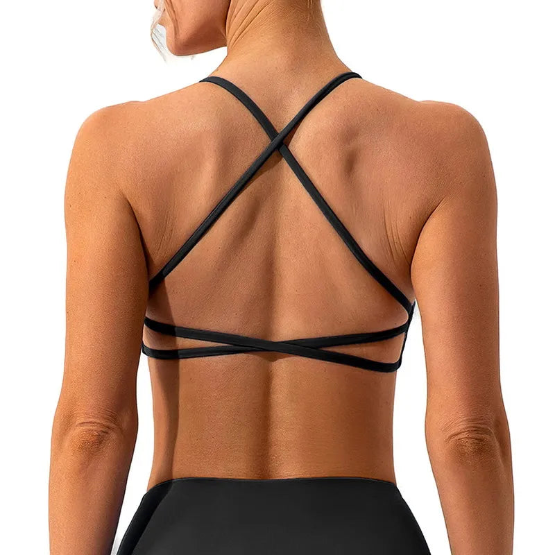 Cross Back Yoga Top