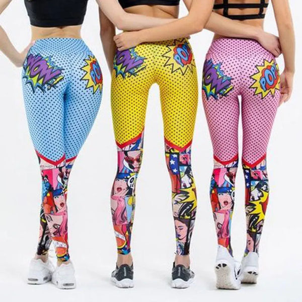 Cartoon Sport Leggings