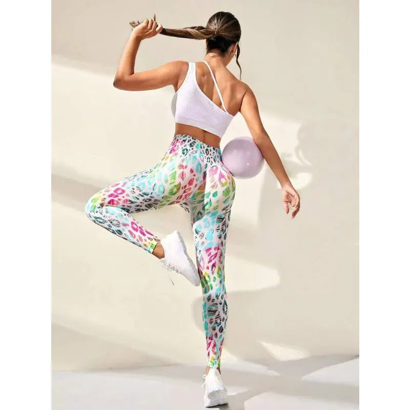 Seamless High Waist Print Leggings