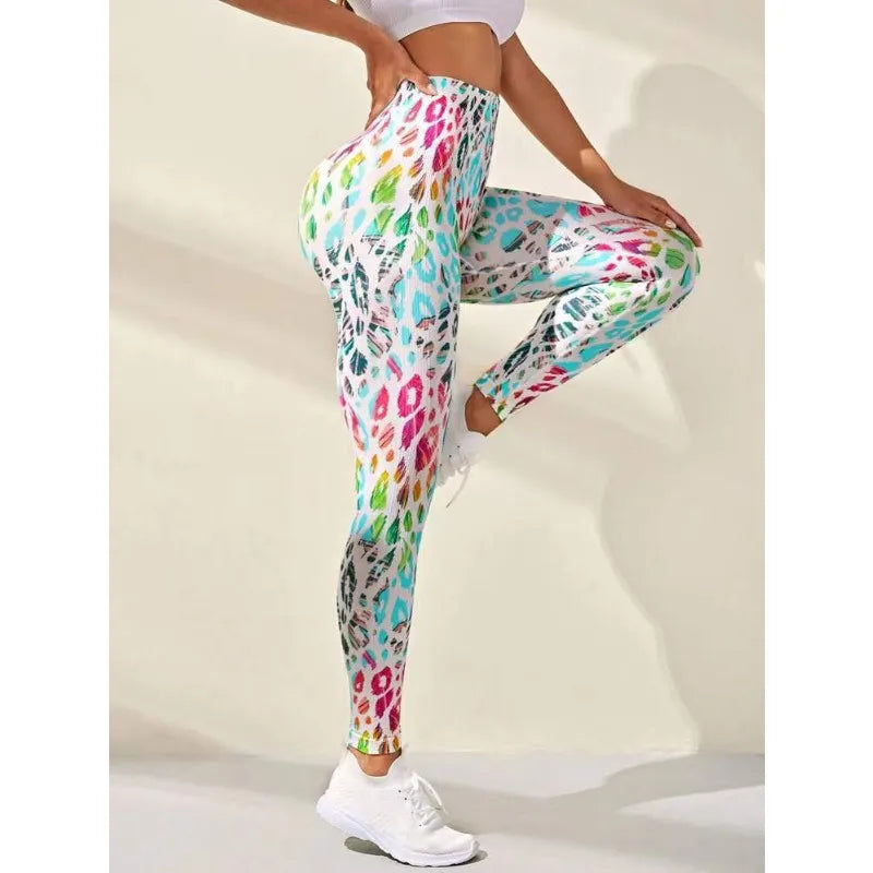 Seamless High Waist Print Leggings