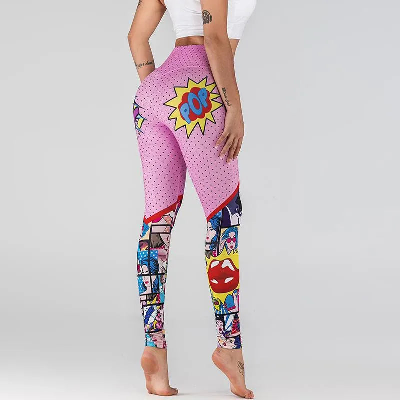 Cartoon Sport Leggings