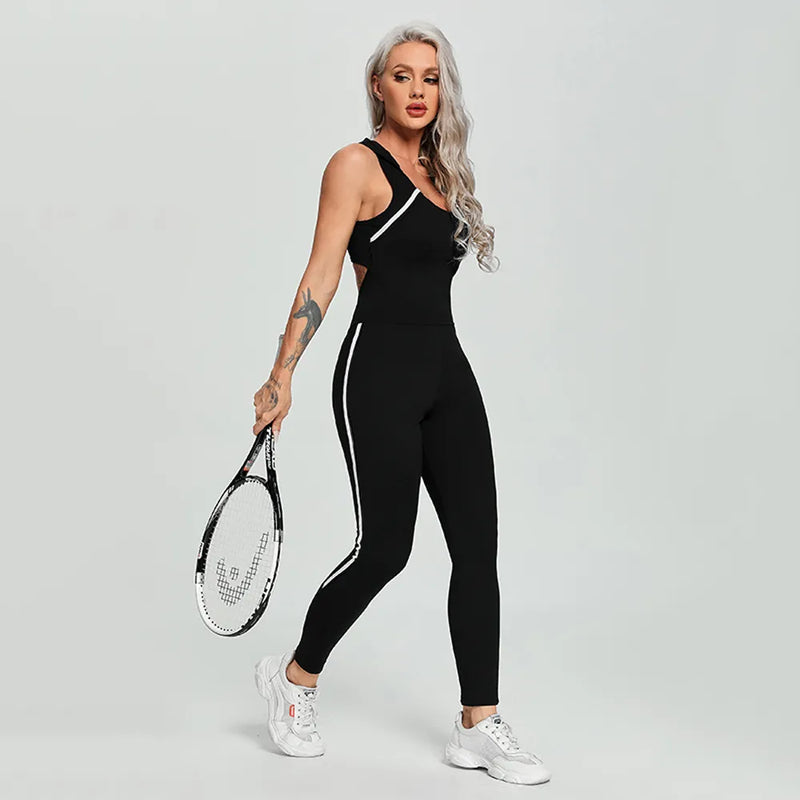 Sexy Hollow Backless Jumpsuit