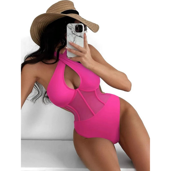 Sheer One Piece Swimsuit