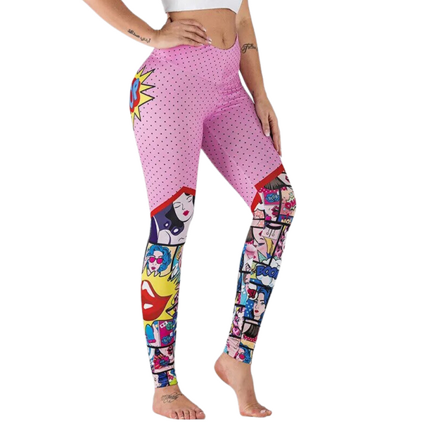 Cartoon Sport Leggings